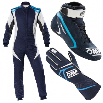 OMP First Evo Racewear Package - Blue